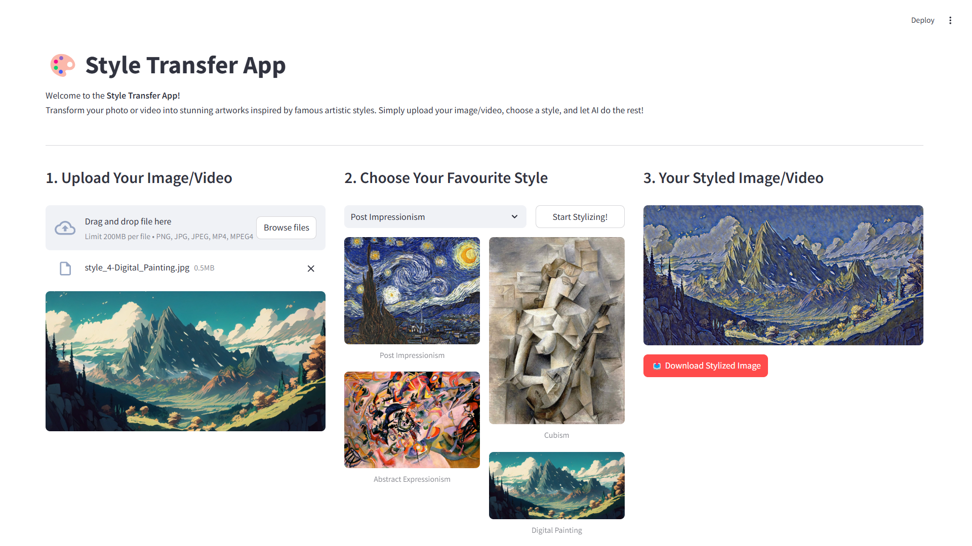 Neural Style Transfer